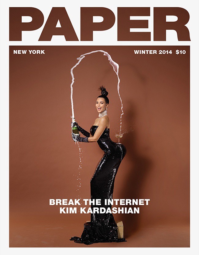 Paper magazine Kim kardasian
